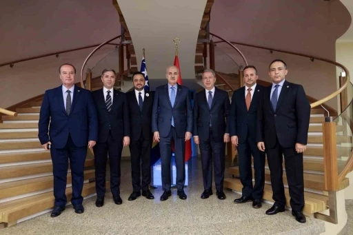 TBMM Başkanı Kurtulmuş’tan Türkiye’nin Saraybosna Büyükelçiliğine ziyaret
