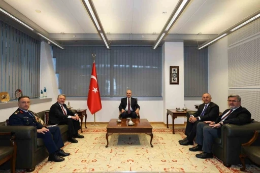 TBMM Başkanı Kurtulmuş, Türkiye’nin NATO Daimi Temsilciliğini ziyaret etti

