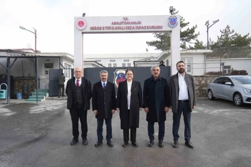 TBMM heyetinden Niğde Ceza İnfaz Kurumu&rsquo;nda inceleme
