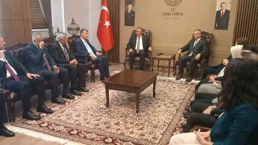 TBMM Okul Saldırılarını Araştırma Komisyonu &uuml;yeleri Şanlıurfa&rsquo;da
