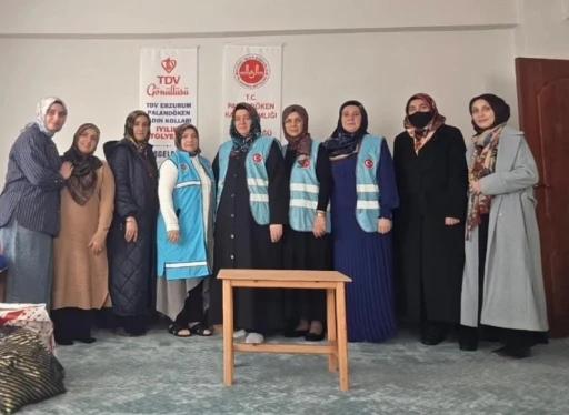 TDV Erzurum Kadın Kolları Ramazan&rsquo;da aralıksız &ccedil;alıştı
