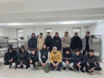 Tekirdağ’da 16 kaçak göçmen yakalandı
