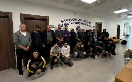 Tekirdağ’da 21 kaçak göçmen yakalandı: 1 tutuklama
