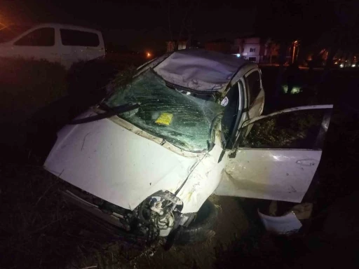 Tekirdağ&rsquo;da alkoll&uuml; s&uuml;r&uuml;c&uuml; su kanalına u&ccedil;tu
