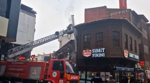 Tekirdağ’da bacadan çıkan duman paniğe sebep oldu
