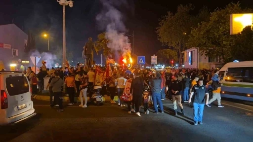 Tekirdağ&rsquo;da Galatasaray şampiyonluğu coşkuyla kutlandı

