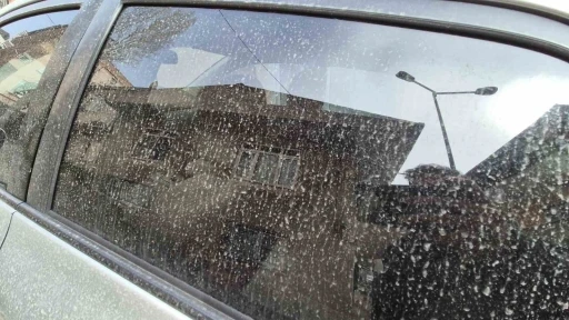 Tekirdağ’da gökten çamur yağdı
