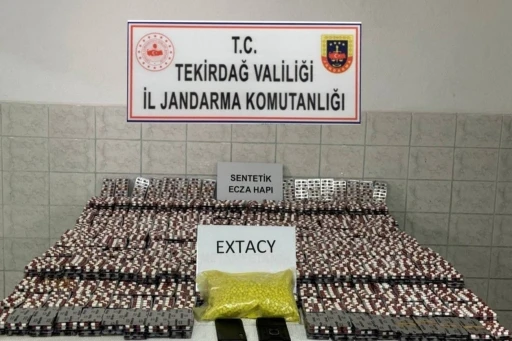 Tekirdağ&rsquo;da jandarmadan b&uuml;y&uuml;k uyuşturucu operasyonu
