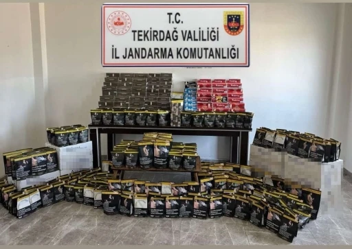 Tekirdağ’da kaçak alkol ve tütün operasyonu
