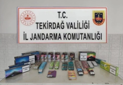 Tekirdağ’da kaçak sigara ve elektronik sigara operasyonu
