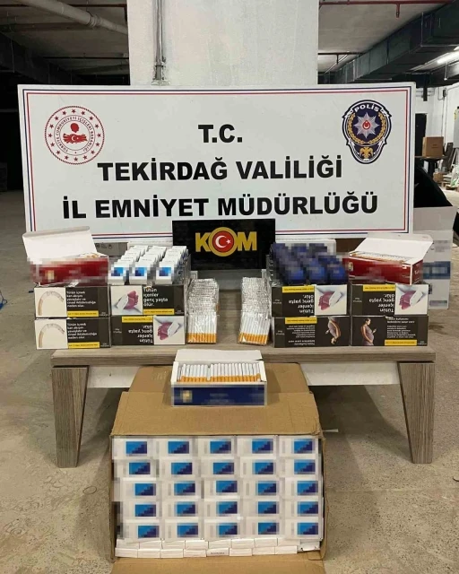Tekirdağ’da kaçak tütün operasyonu: 1 şüpheliye işlem yapıldı
