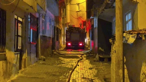 Tekirdağ’da korkutan yangın
