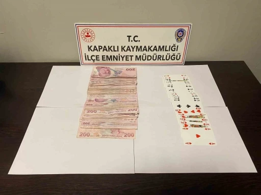 Tekirdağ&rsquo;da kumar operasyonu: 81 bin lira ceza
