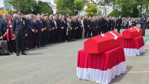 Tekirdağ&rsquo;da şehit polislere acı veda
