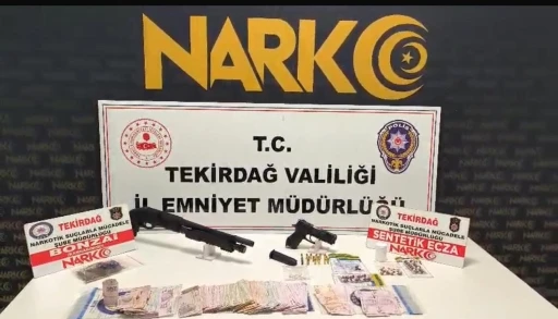 Tekirdağ’da uyuşturucu operasyonu 10 kişi tutuklandı
