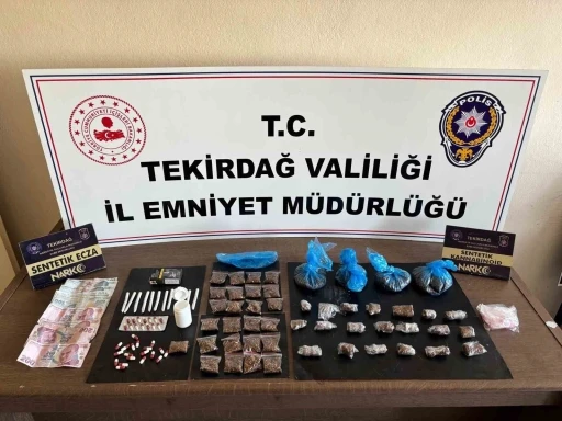Tekirdağ’da uyuşturucu operasyonunda 3 kişi tutuklandı
