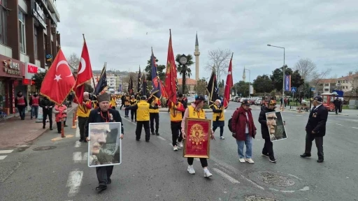 Tekirdağ&rsquo;dan &Ccedil;anakkale&rsquo;ye y&uuml;r&uuml;yorlar
