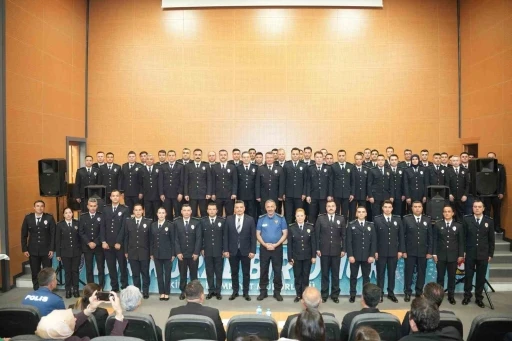 Tekirdağ Emniyet Müdürlüğü’nde terfi ve tayin heyecanı
