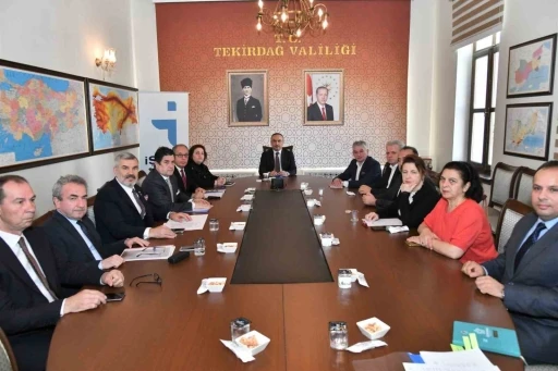 Tekirdağ İl İstihdam ve Mesleki Eğitim Kurulu Nisan ayı olağan toplantısı yapıldı
