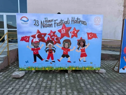 Tekman’da 23 Nisan coşkusu festivale dönüştü
