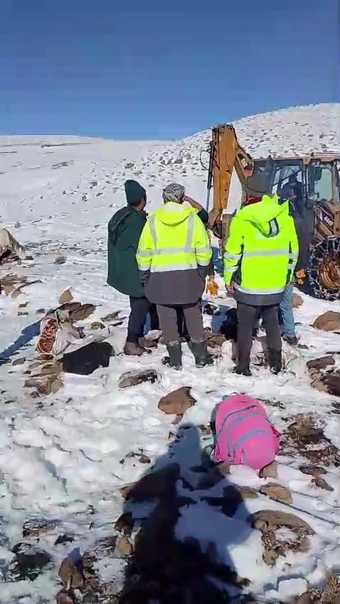Tekman&rsquo;da ESKİ ekiplerinin zorlu mesaisi

