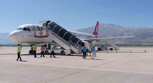Temmuz ayında Erzincan Yıldırım Akbulut Havalimanı’nda 47 bin 939 yolcuya hizmet verildi
