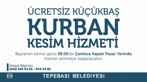 Tepebaşı’nda kesim alanı hazır
