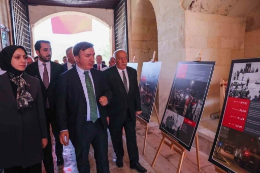 Tercan&rsquo;da 15 Temmuz Fotoğraf Sergisi a&ccedil;ıldı
