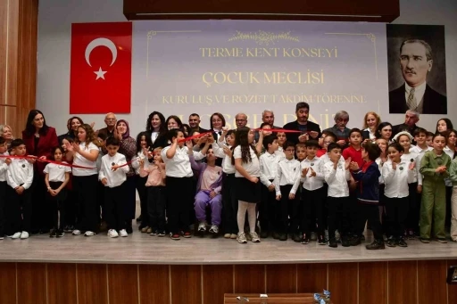 Terme&rsquo;de &ccedil;ocuklar y&ouml;netimi katılıyor

