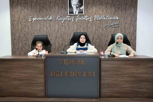 Terme’de ilk: ‘Çocuk Meclisi’
