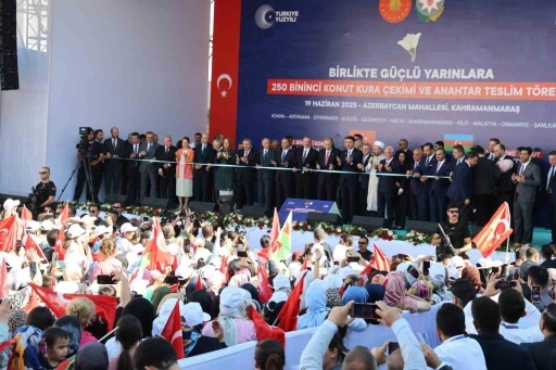 Teslim edilen deprem konutu sayısı 250 bini aştı
