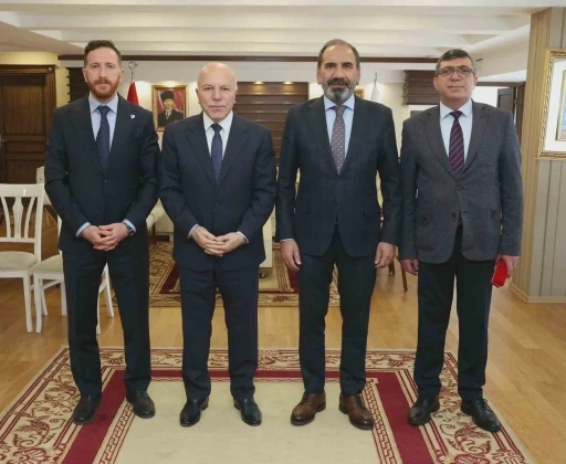 TFF Başkan Vekili Otyakmaz&rsquo;dan Başkan Mehmet Sekmen&rsquo;e ziyaret
