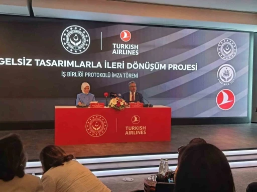 THY uçaklarında ömrünü tamamlamış ürünler, engelsiz ellerde yeniden hayat bulacak
