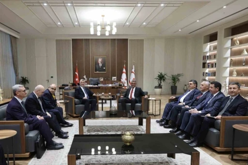 Ticaret Bakanı Bolat: "Kıbrıs T&uuml;rk halkının refahı ve kalkınması i&ccedil;in ortak projelerimizle her zaman omuz omuzayız"
