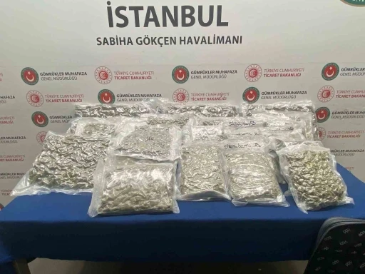 Ticaret Bakanlığı gümrük muhafaza ekipleri 182 kilogram uyuşturucuya el koydu
