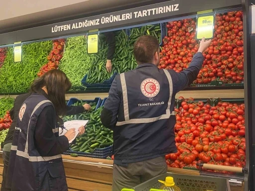 Ticaret Bakanlığı&rsquo;ndan bayram &ouml;ncesi marketlerde fiyat ve etiket denetimi
