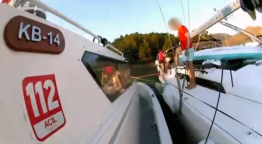 Marmaris'te Ticari Yatta Yaralanma: Acil Tahliye