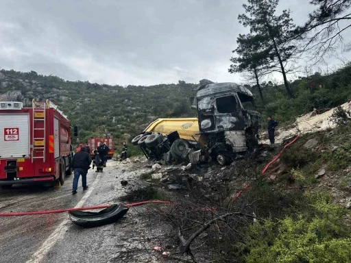 Milas-Labranda Yolunda Feci Kaza