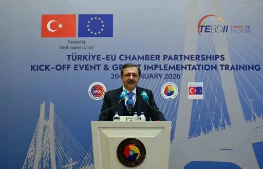 TOBB Başkanı Hisarcıklıoğlu, "AB-T&uuml;rkiye İş Diyaloğu 2 Projesi 2027&rsquo;ye kadar devam edecek"
