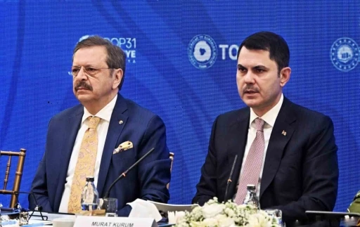 TOBB Başkanı Hisarcıklıoğlu: "(COP31 Zirvesi) Bu s&uuml;reci bir vitrin olarak kullanalım"
