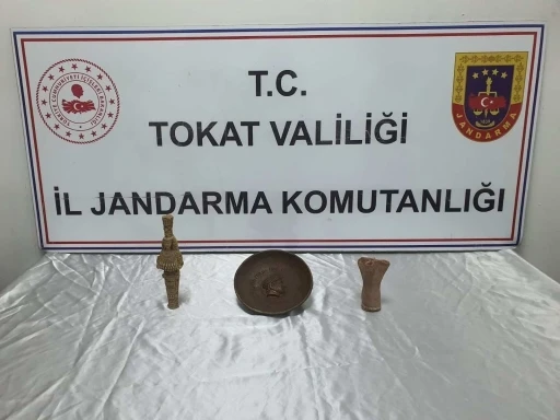 Tokat&rsquo;ta jandarmadan tarihi miras operasyonu
