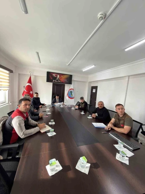 Tomarza&rsquo;da Av Komisyonu Toplantısı yapıldı
