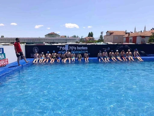 Tomarza&rsquo;da yaz spor okulları coşkusu
