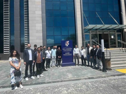 Tomarza Mustafa Akıncıoğlu MYO öğrencilerine uygulamalı eğitim verildi
