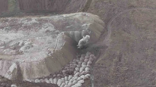 Top mermileri kontrollü olarak imha ediliyor