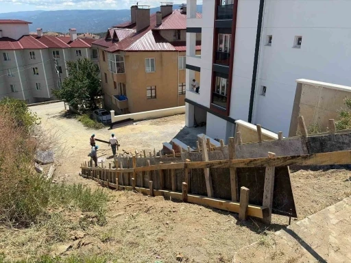Tosya Belediyesi&rsquo;nin &ccedil;alışmalarıyla il&ccedil;enin &ccedil;ehresi değişiyor
