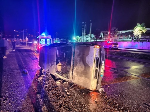 Trabzon&rsquo;da trafik kazası: 2 yaralı
