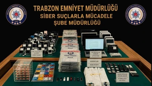 Trabzon merkezli 11 ilde yasadışı bahis ve dolandırıcılık operasyonu

