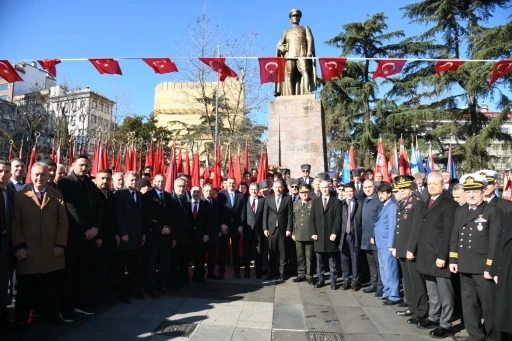 Trabzon&rsquo;un d&uuml;şman işgalinden kurtuluşunun 108. yıl d&ouml;n&uuml;m&uuml; kutlandı
