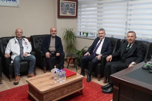 Trabzon Valisi Şahin&rsquo;den &Ouml;zel İmperial Hastanesi&rsquo;ne ziyaret
